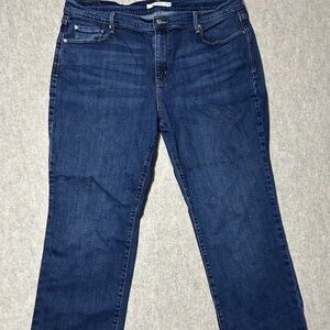 Levi's Classic 505 Dark Straight Leg Women's Jeans 16S EUC